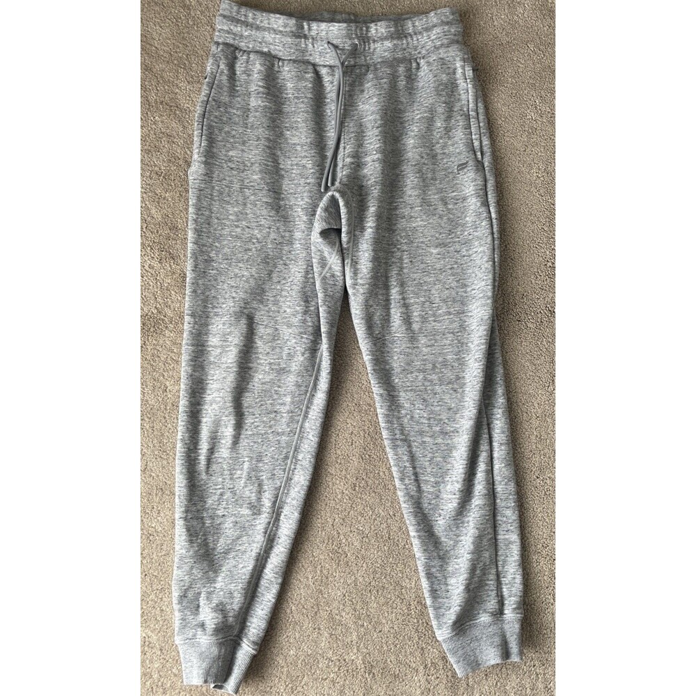 Fabletics The Go To Joggers Mens Small Gray Athletic Gym Training Athleisure